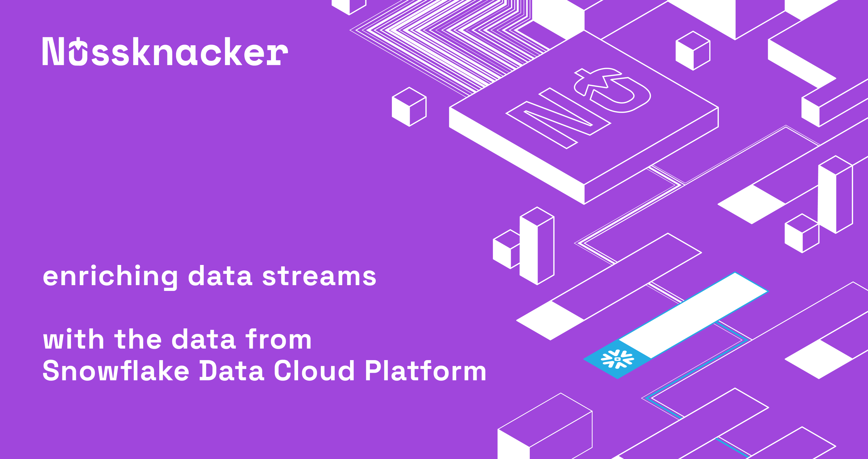 enrich data streams snowflake platform