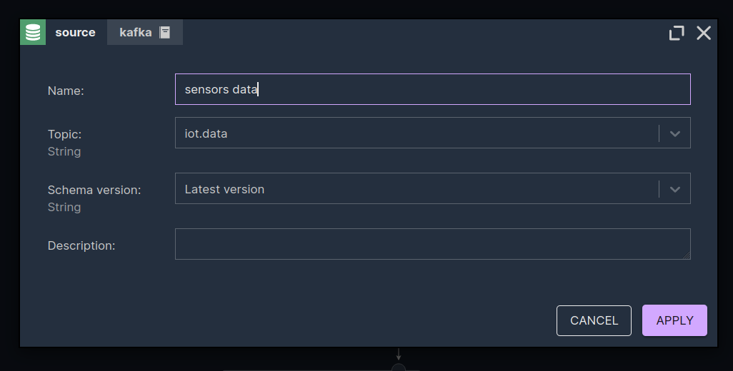 iot sensors data kafka