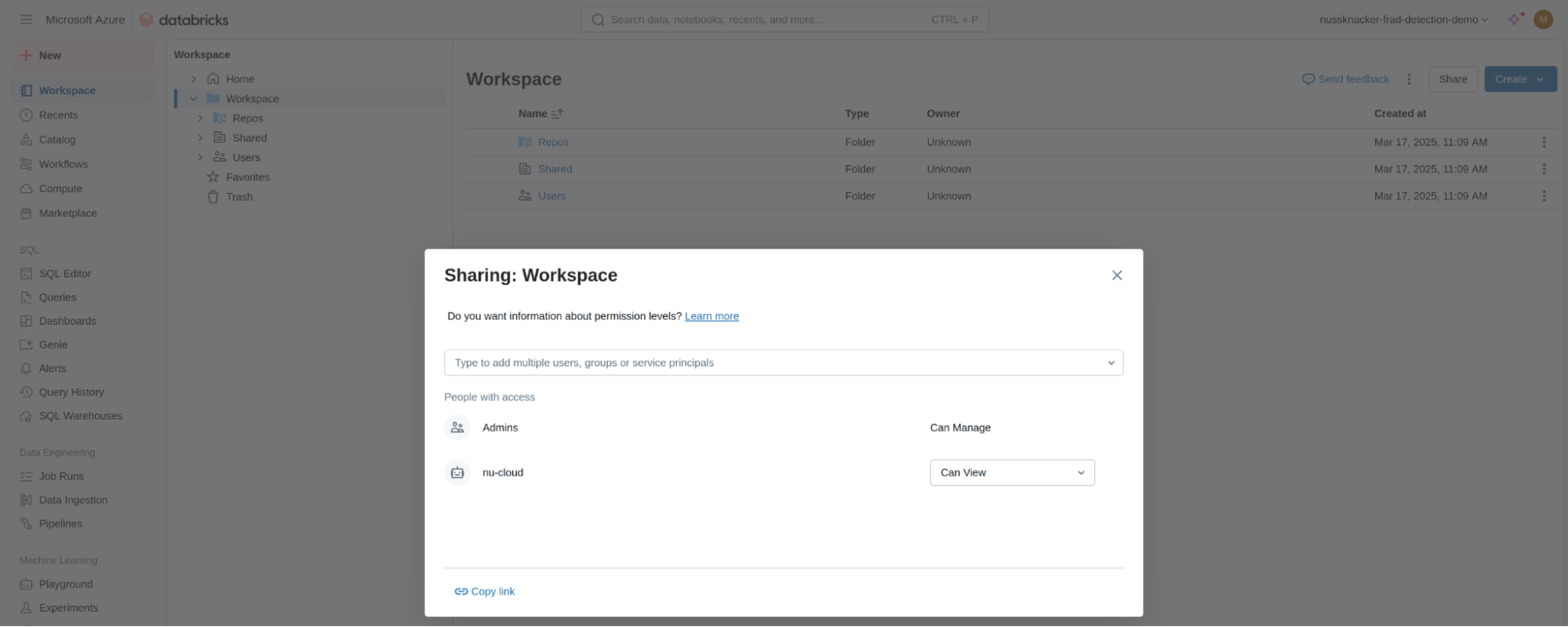 Integrate Azure Databricks MLflow for machine learning model management and inference Integrate Azure Databricks MLflow for machine learning model management and inference