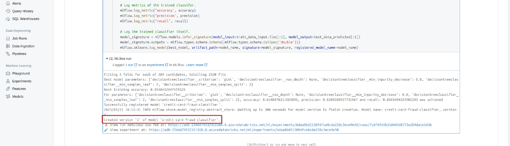 Running the Jupyter Notebook